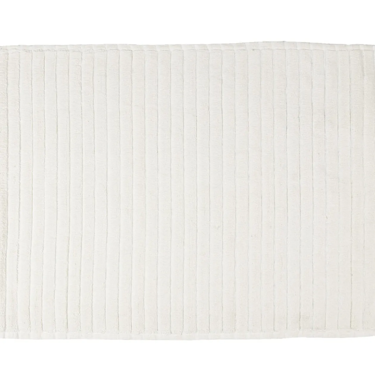 Tapis de salle de bain écru