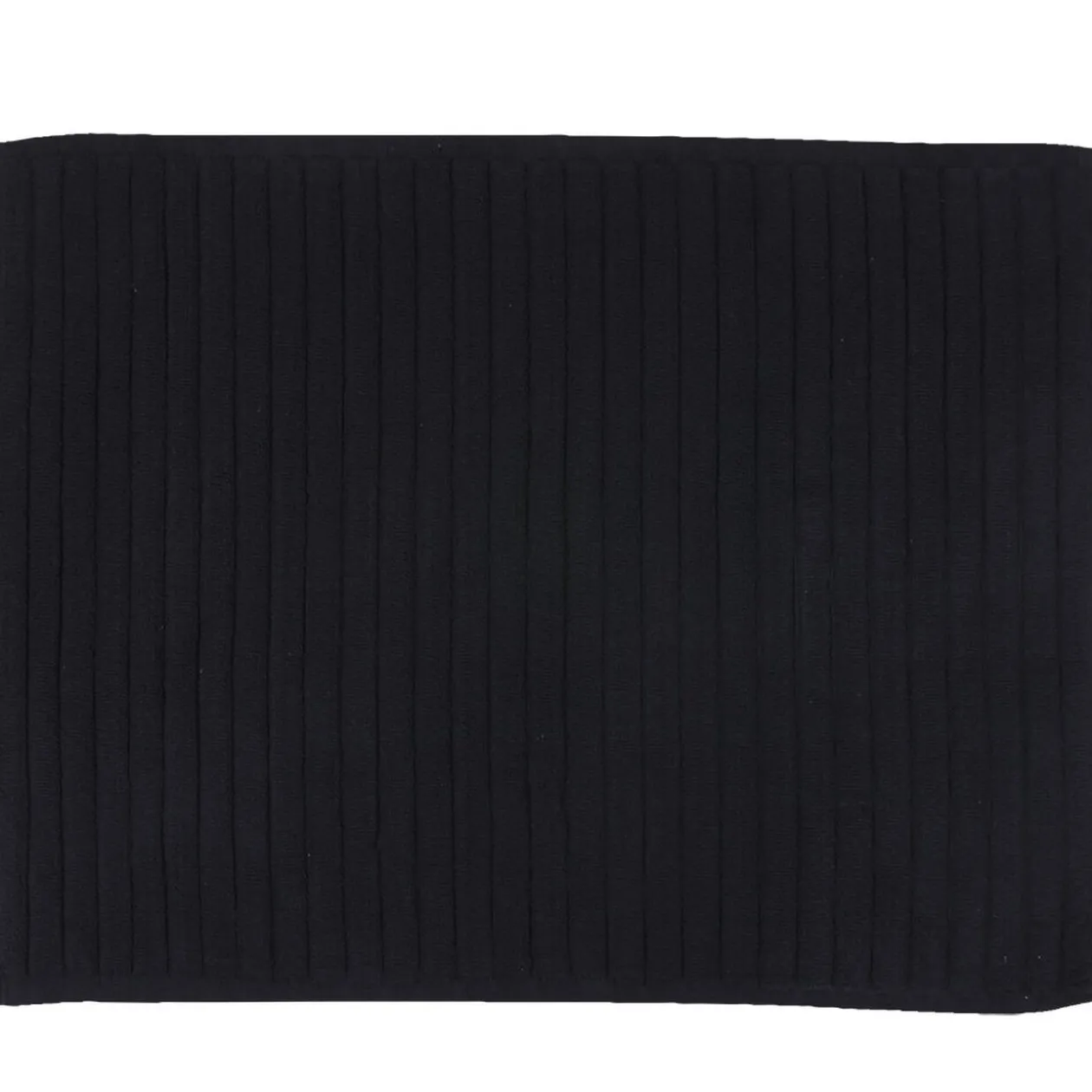 Tapis de salle de bain noir