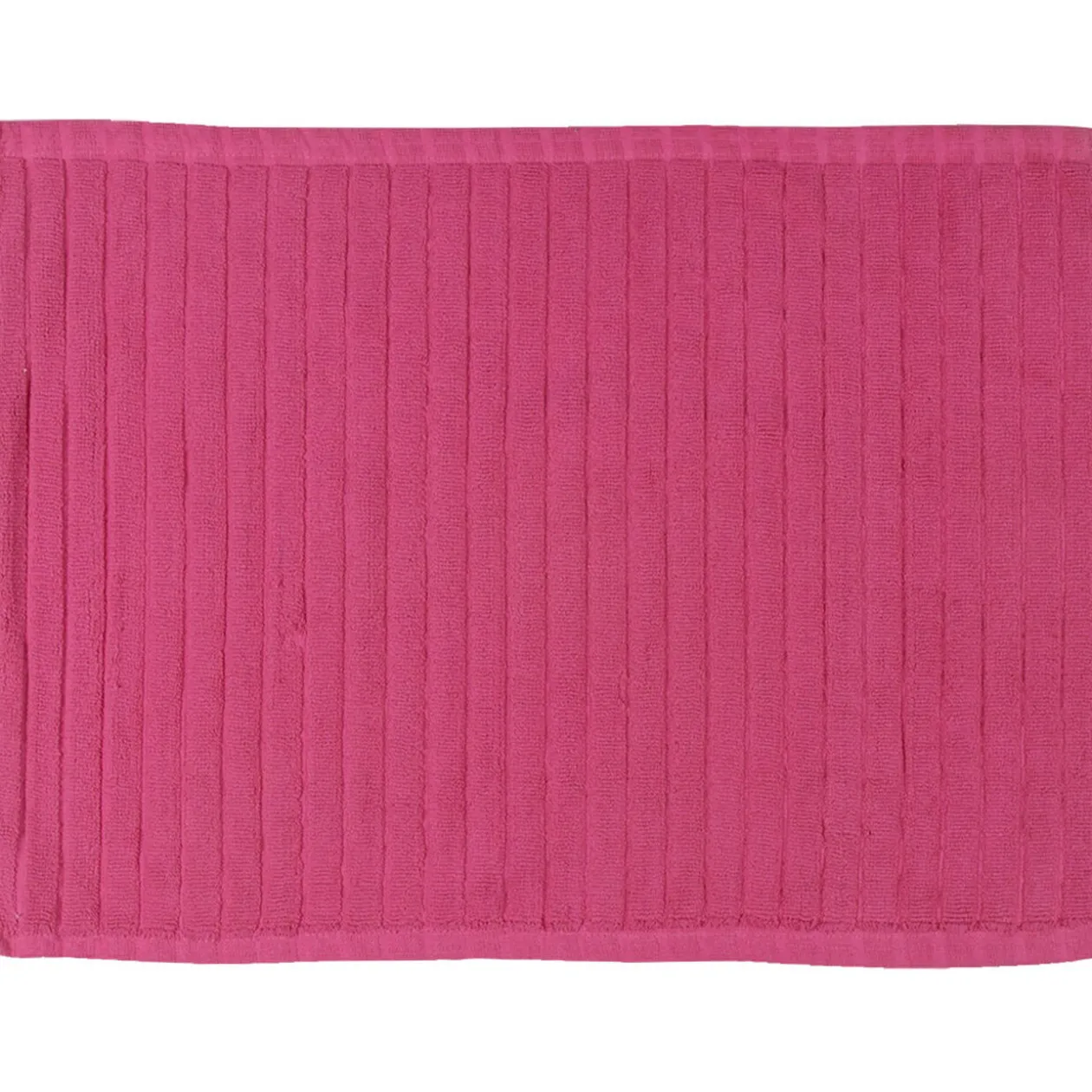 Tapis de salle de bain rose