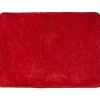 Tapis de salle de bain rouge