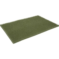 Tapis grattant vert uni