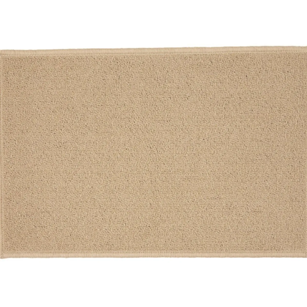 Tapis ménager antidérapant beige