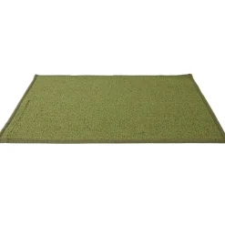 Tapis ménager antidérapant vert
