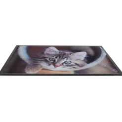 Tapis ménager design chat