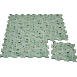 Tapis puzzle mousse imprimé 90x90 cm
