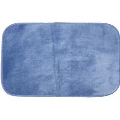 Tapis rectangulaire bleu marine