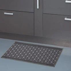 Tapis rectangulaire cosy gris