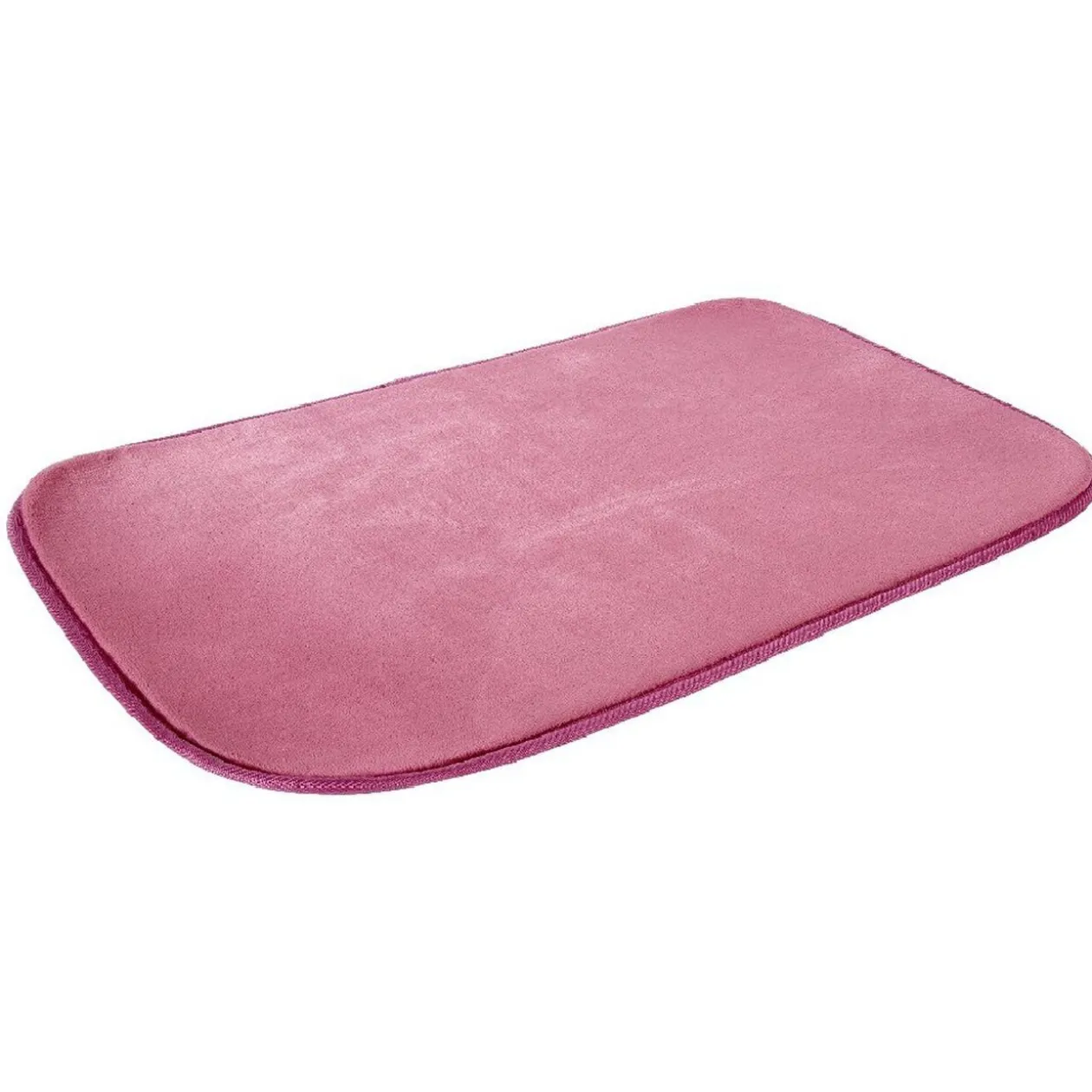 Tapis rectangulaire rose fuchsia