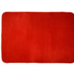 Tapis rectangulaire rouge