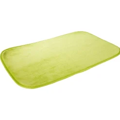 Tapis rectangulaire vert anis