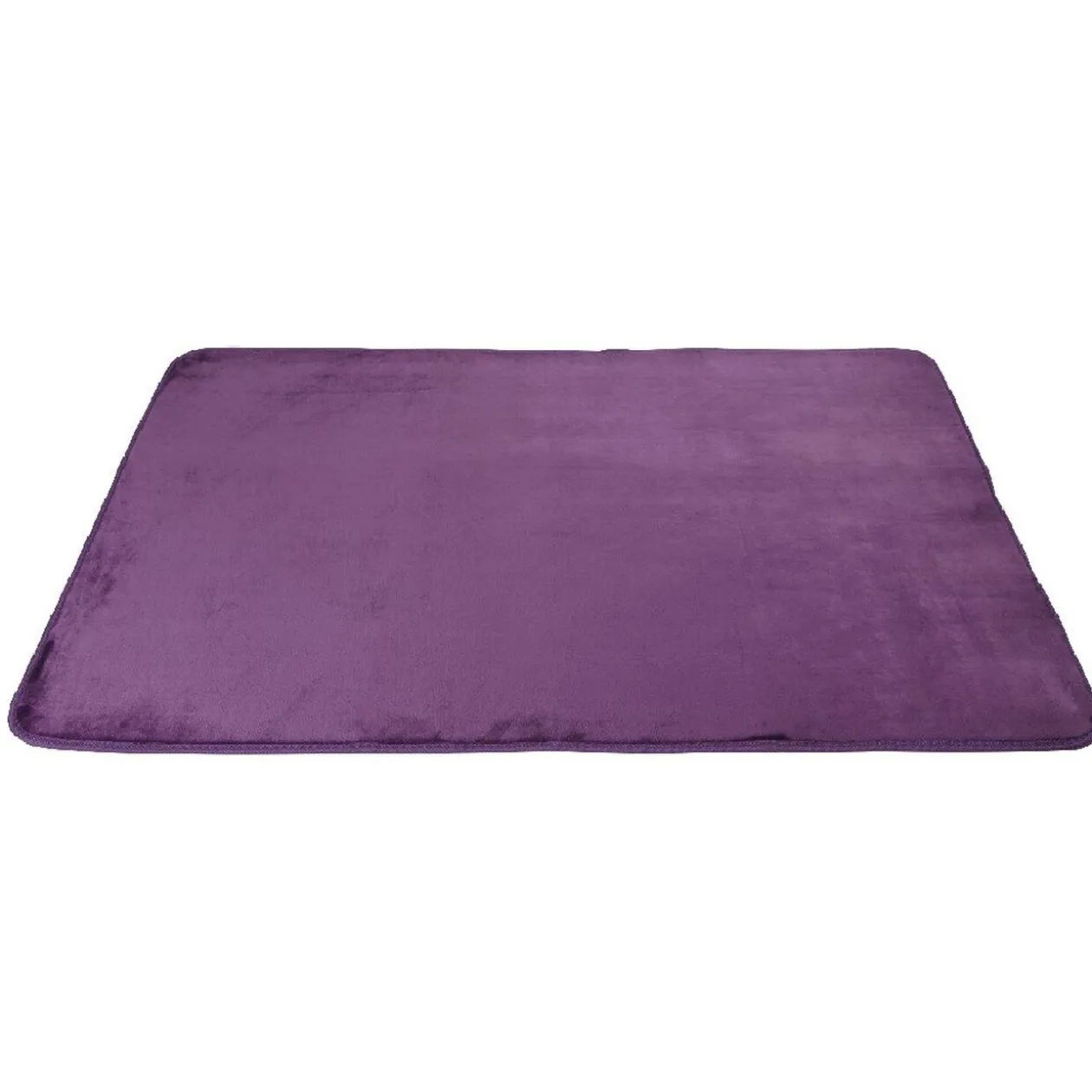 Tapis rectangulaire violet