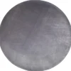 Tapis rond gris
