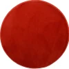 Tapis rond rouge