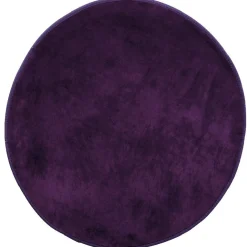 Tapis rond violet