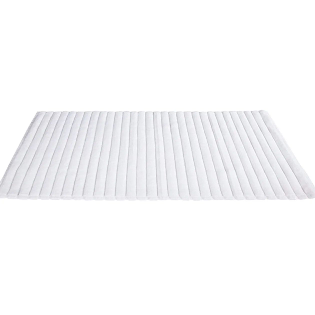 Tapis salle de bain blanc