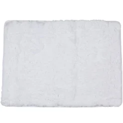 Tapis salle de bain blanc