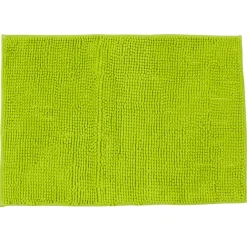 Tapis salle de bain chenille vert