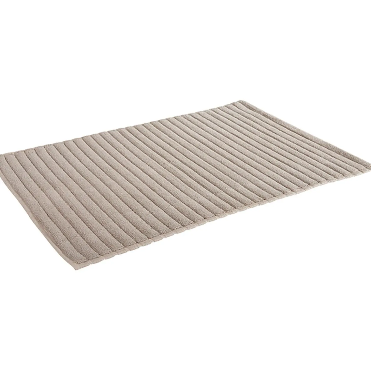 Tapis salle de bain taupe
