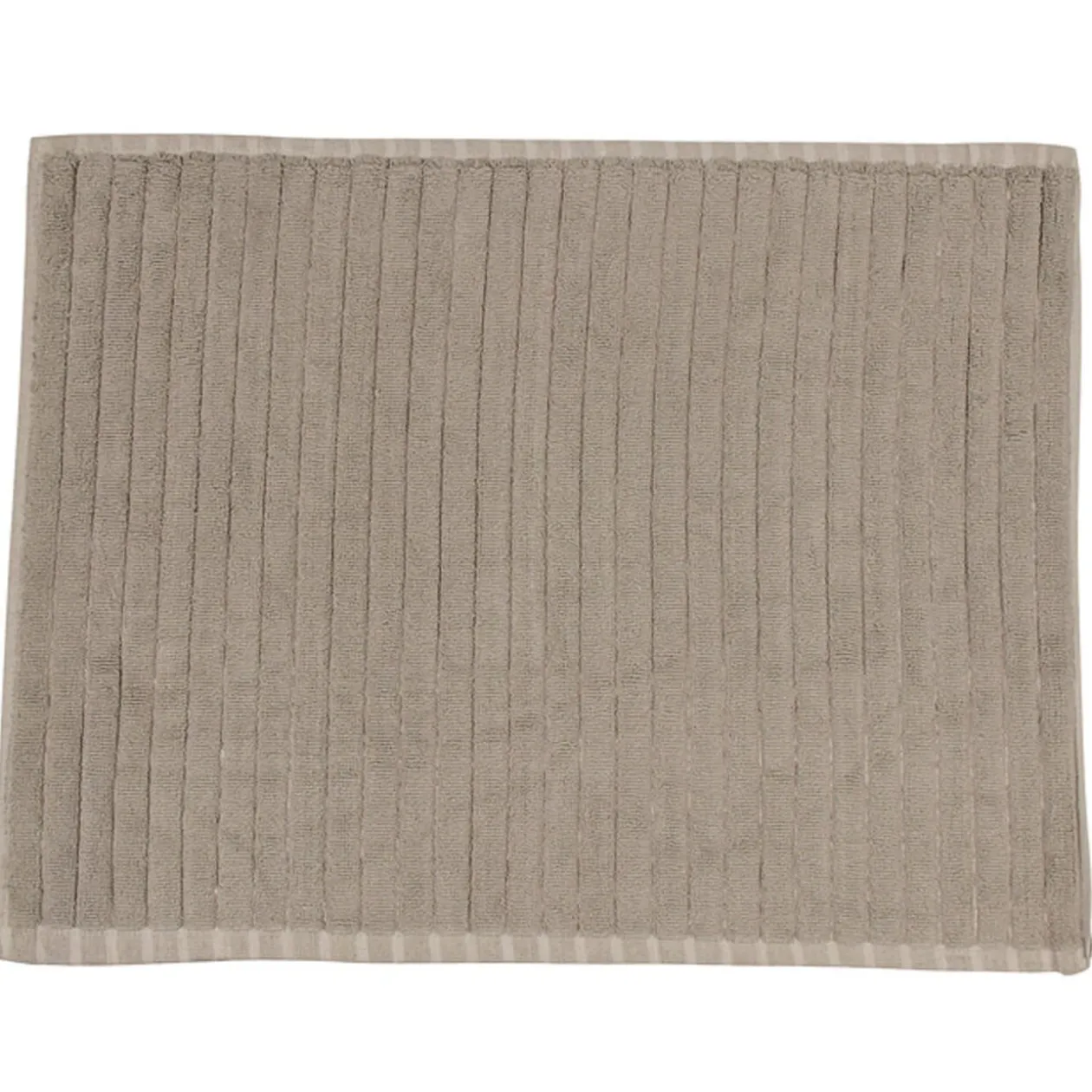 Tapis salle de bain taupe