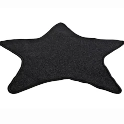 Tapis étoile noir