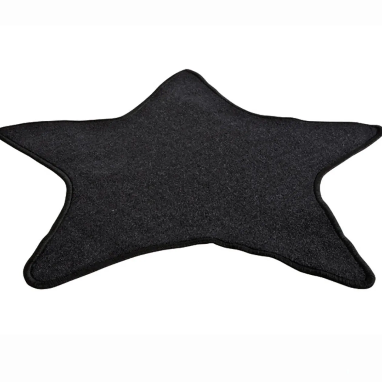 Tapis étoile noir