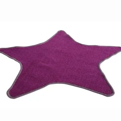 Tapis étoile violet