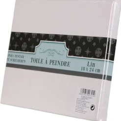 Toile à peindre 18 x 24 cm