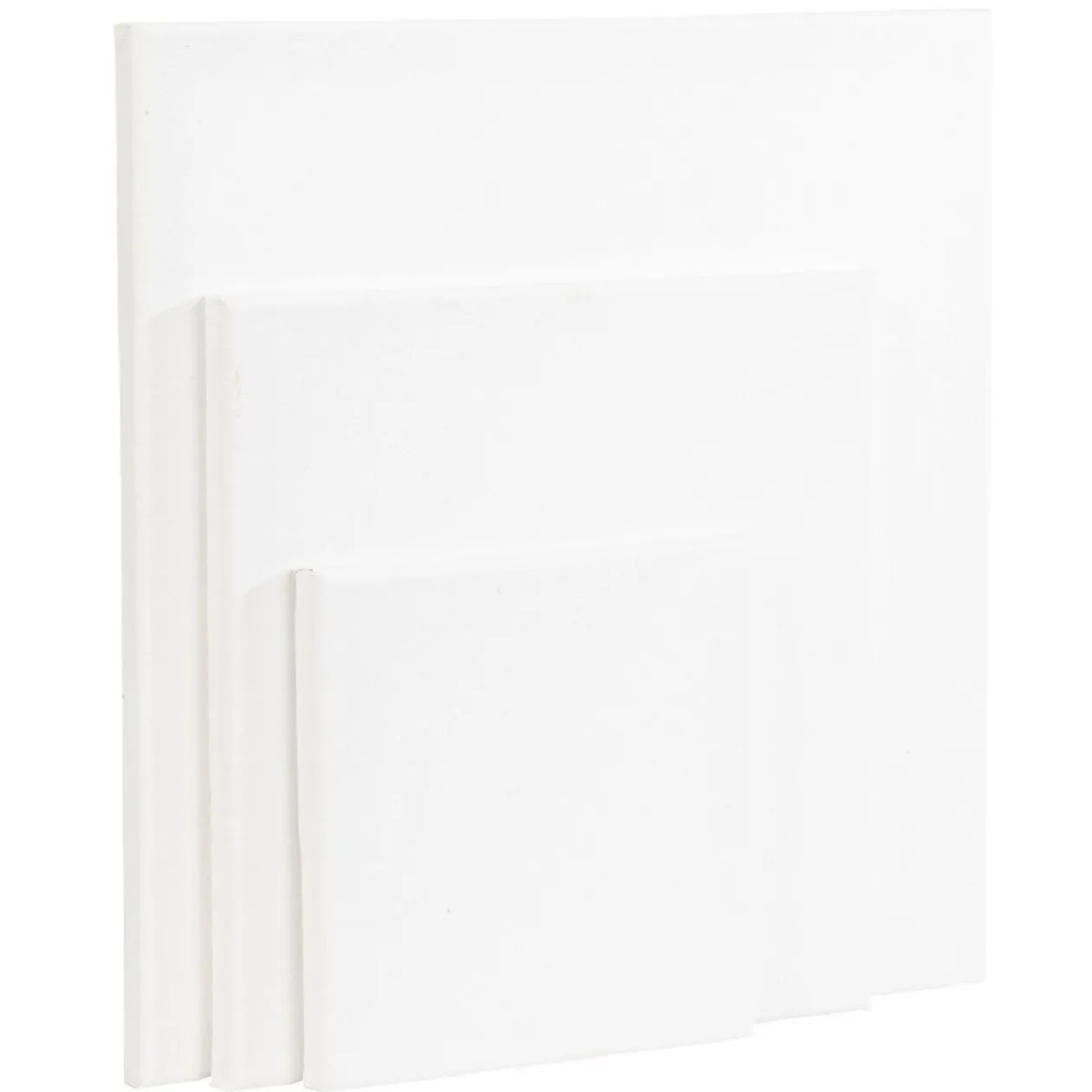 Toile à peindre carrée x3