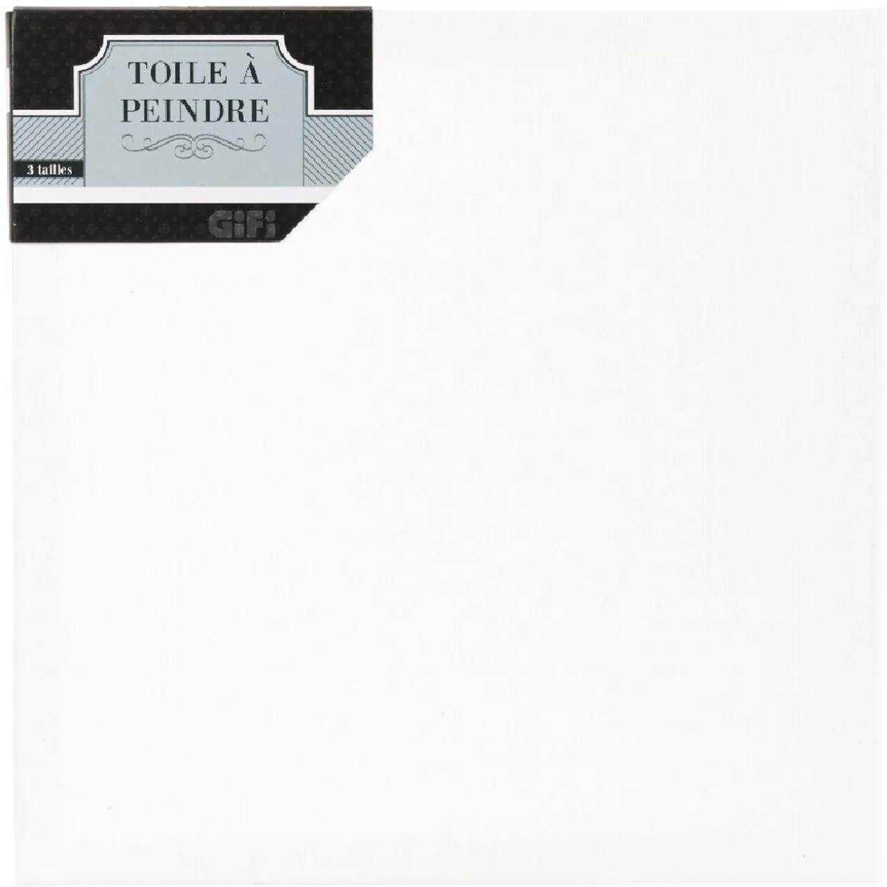 Toile à peindre carrée x3