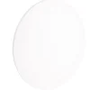 Toile à peindre ovale blanc 30x35cm