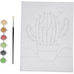 Toile à peindre pour enfant 24x18cm