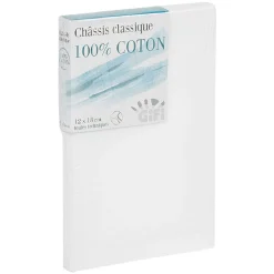 Toile à peindre sur châssis 12 x 18 cm