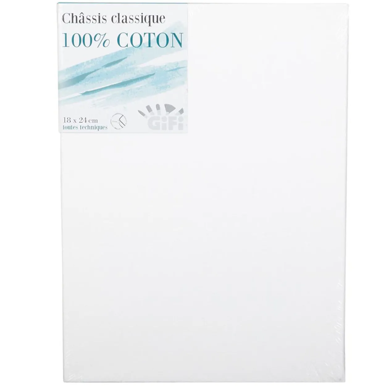 Toile à peindre sur châssis 24 x 18 cm