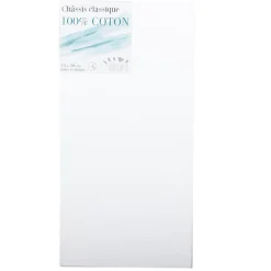 Toile à peindre sur châssis 15 x 30 cm