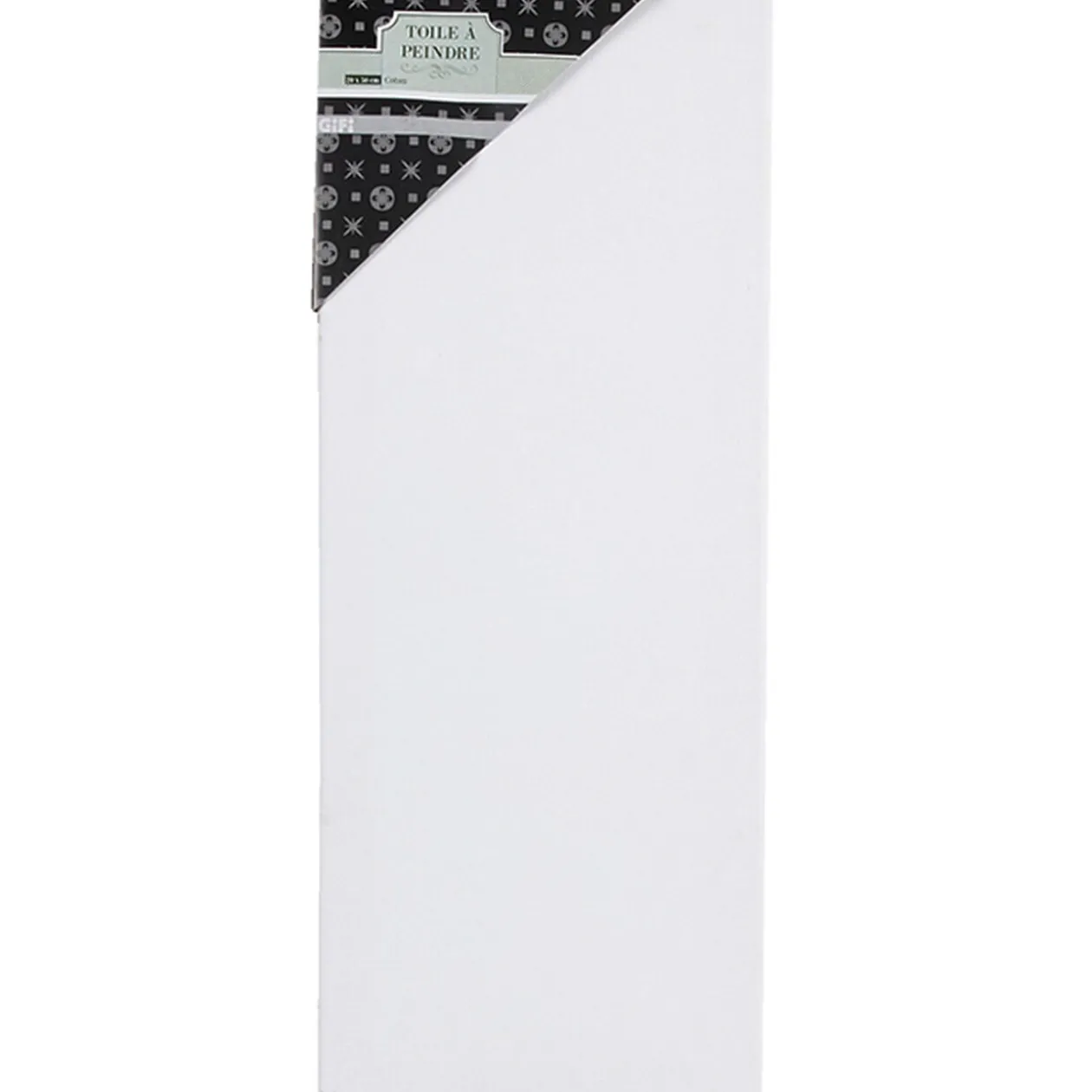 Toile à peindre 20x50 cm