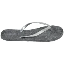 Tong pour femme gris pailleté taille 40/41