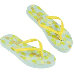 Tong pour femme motif citron taille 36/37