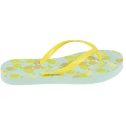 Tong pour femme motif citron taille 36/37
