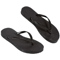 Tong pour femme noir pailleté taille 38/39