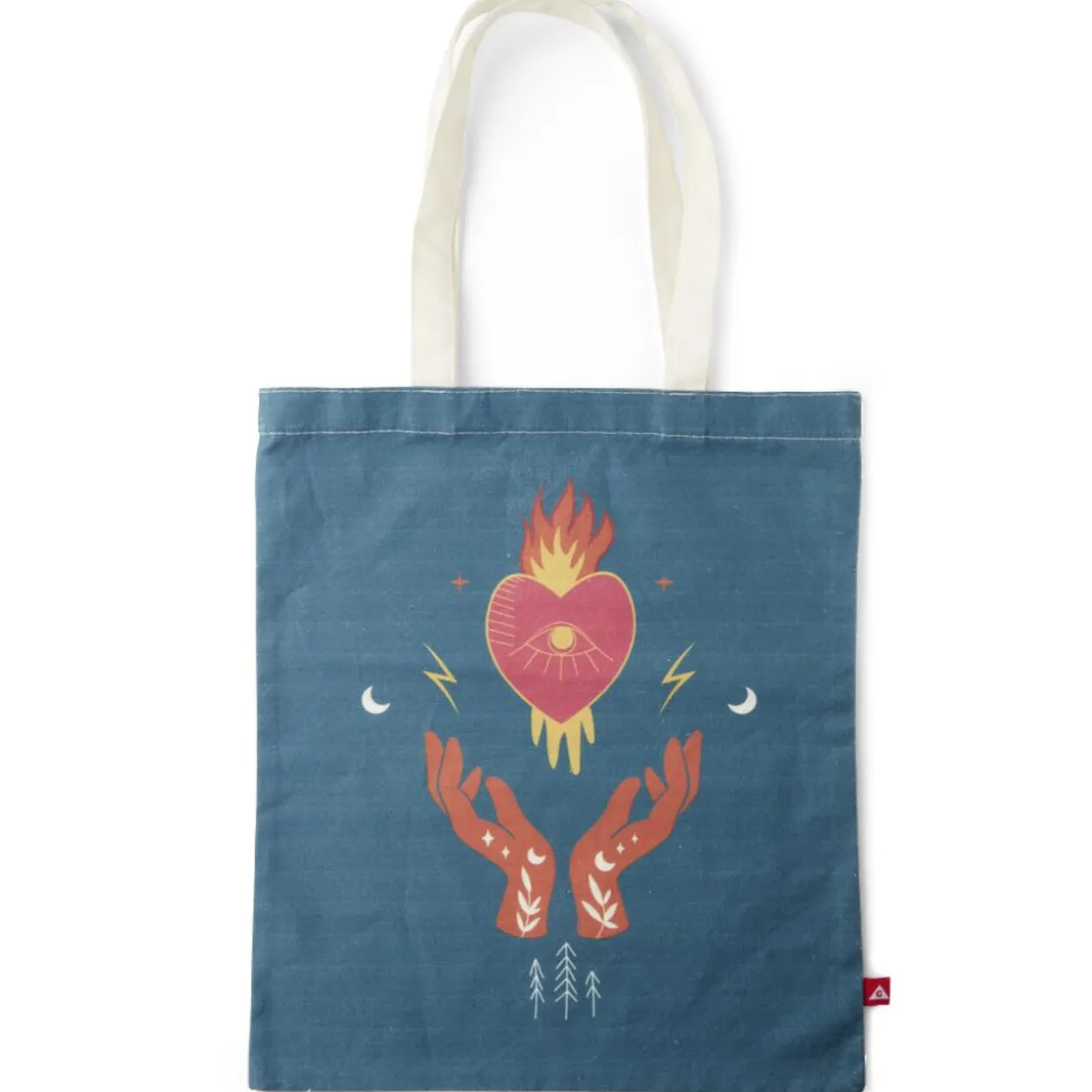 Tote bag coton L39x34cm - 4 coloris