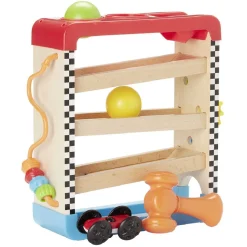 Tour d'activités 4 en 1 en bois certifié FSC®