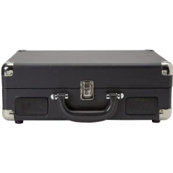 Tourne disque en plastique noir