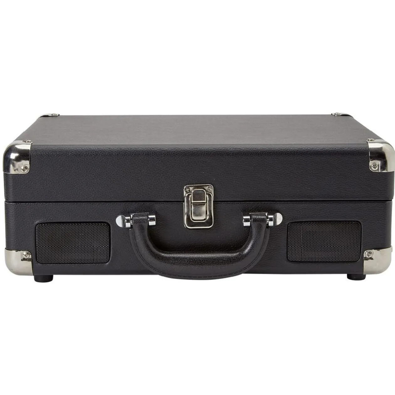 Tourne disque en plastique noir