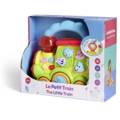 Train animaux lumineux et sonore 27,8x23xH10cm