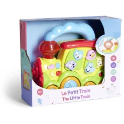 Train animaux lumineux et sonore 27,8x23xH10cm
