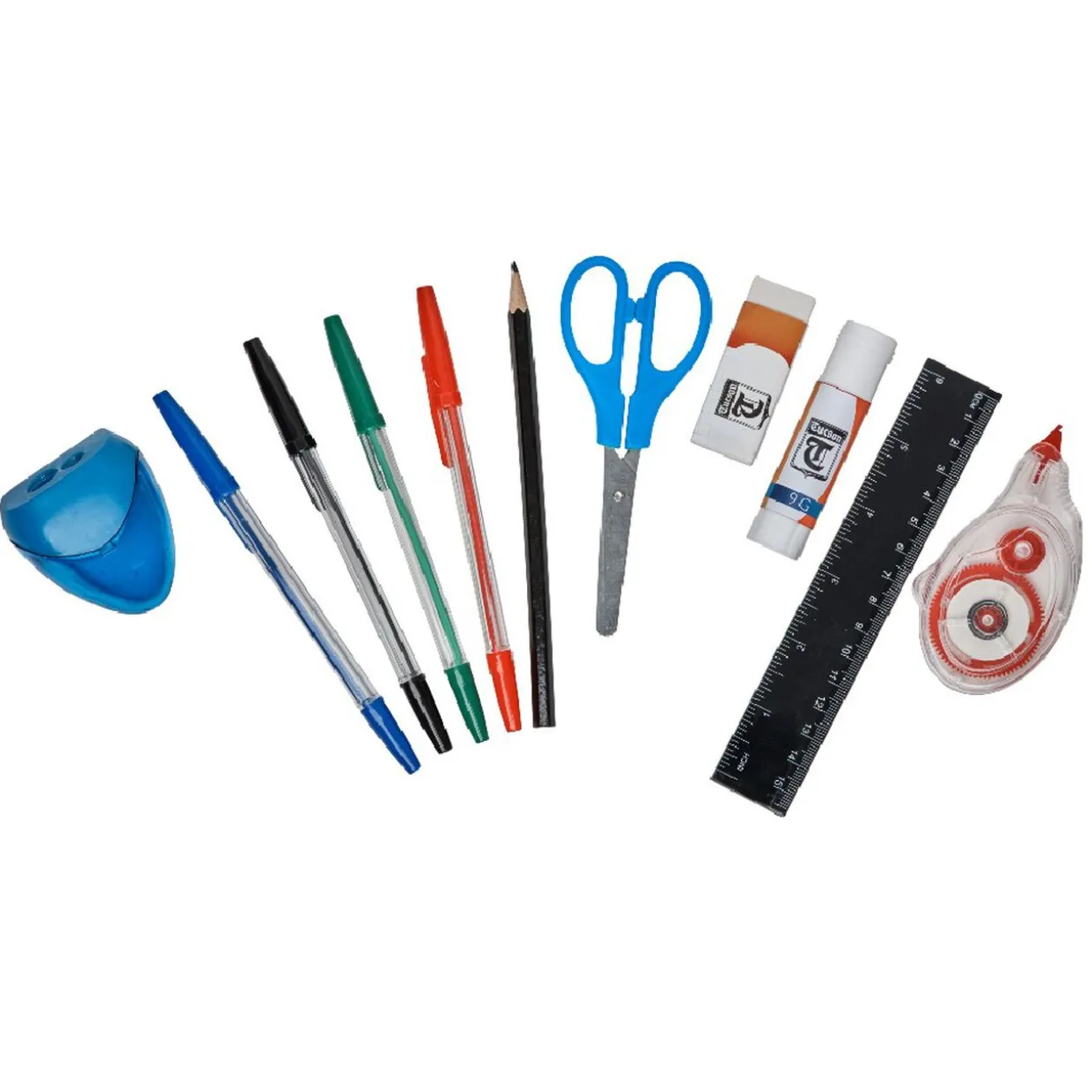 Trousse 10 accessoires de bureau