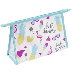 Trousse à maquillage design à imprimés Funky