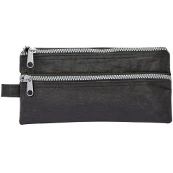 Trousse colorée unie 2 compartiments