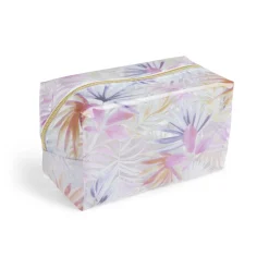 Trousse cosmétique transparente à motifs - 3 modèles