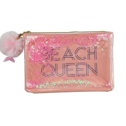 Trousse de maquillage Beach queen à paillettes